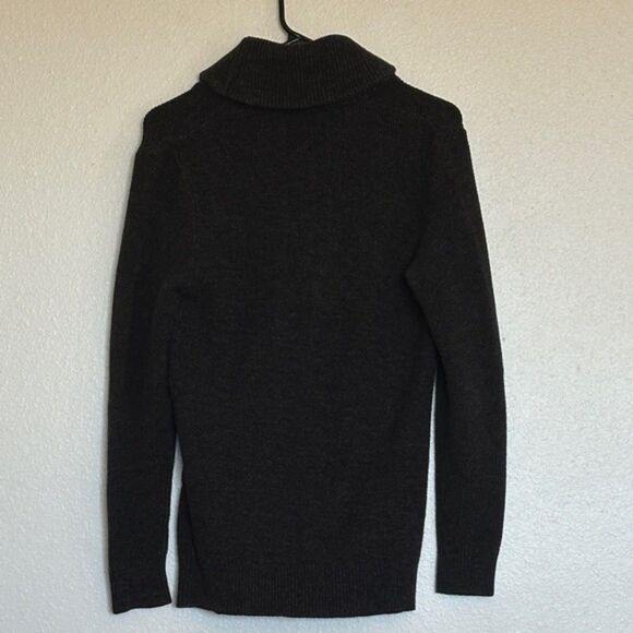 American Eagle Cardigan Sweater Mens XS Pockets Lapel Chunky Grandpa Preppy Fall - Picture 6 of 11